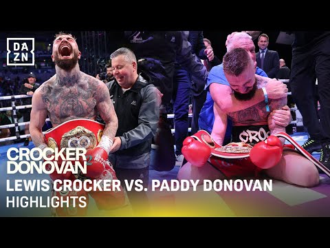 Lewis Crocker vs. Paddy Donovan, IBF World Welterweight Title | Fight Highlights