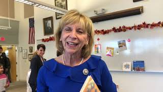 Ohio First Lady Fran DeWine reads to children at Stark County District Library