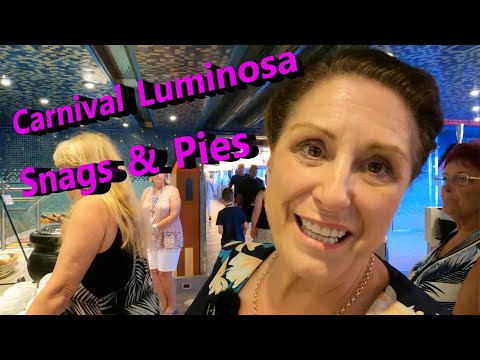 Snags and Pies - Good Old Aussie Food Options on the Carnival Luminosa Video Thumbnail