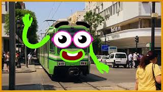 TRAIN SONG • Train video for kids • Long version (with dancing trains) screenshot 3