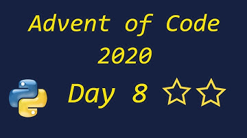 Advent of Code 2020 Day 8 - using Python