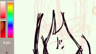 Holaaaaaa! Estava haciendo el dibujo y se me fue el color ;w; canvi...