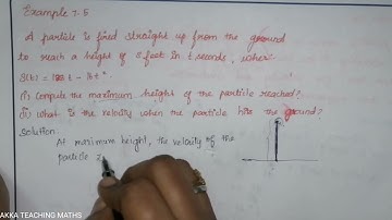 12th Maths|Chapter:7|Example 7.5