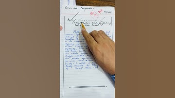 Blunder during précis writing!