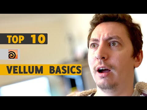 Houdini Top 10: Vellum Basics!