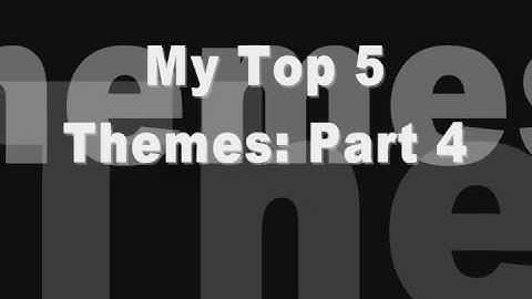 Top 5: Winterboard Themes Part 4