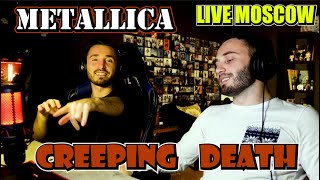 METALLICA - CREEPING DEATH | LIVE MOSCOW 1991| FIRST TIME REACTION