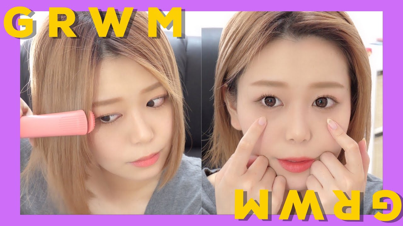 【GRWM】私と出かける準備しましょう！メイク/ヘア/コーデ Get Ready with me  by 桃桃