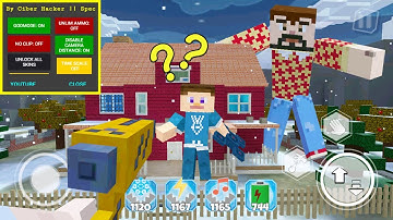 Dark Riddle PIXEL MODE NEW UPDATER 14.5.0 ( MOD ALL SKINS ) : FUN NEW WORLD / Part 3