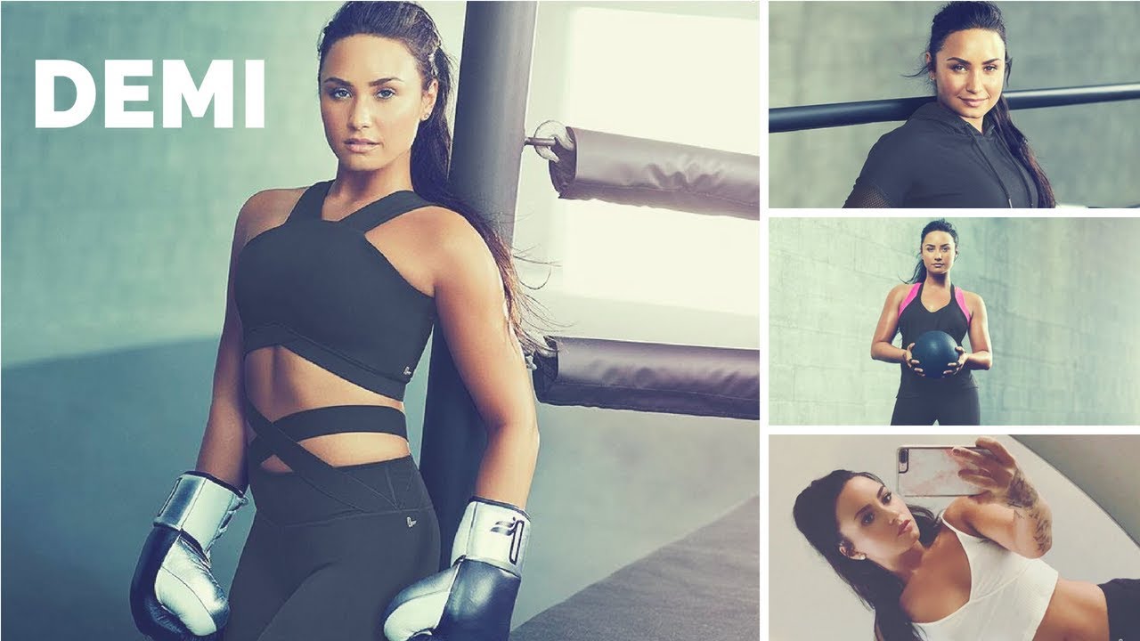 Demi Lovato Workout Motivation Boxing Training And Funny Moments - YouTube