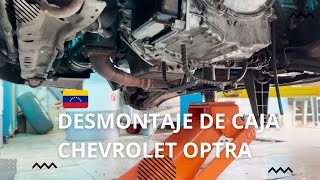 Desmontaje de transmisión automática Chevrolet optra zf4hp16