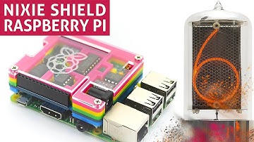 Nixie Tube SHIELD -  HAT for Raspberry Pi