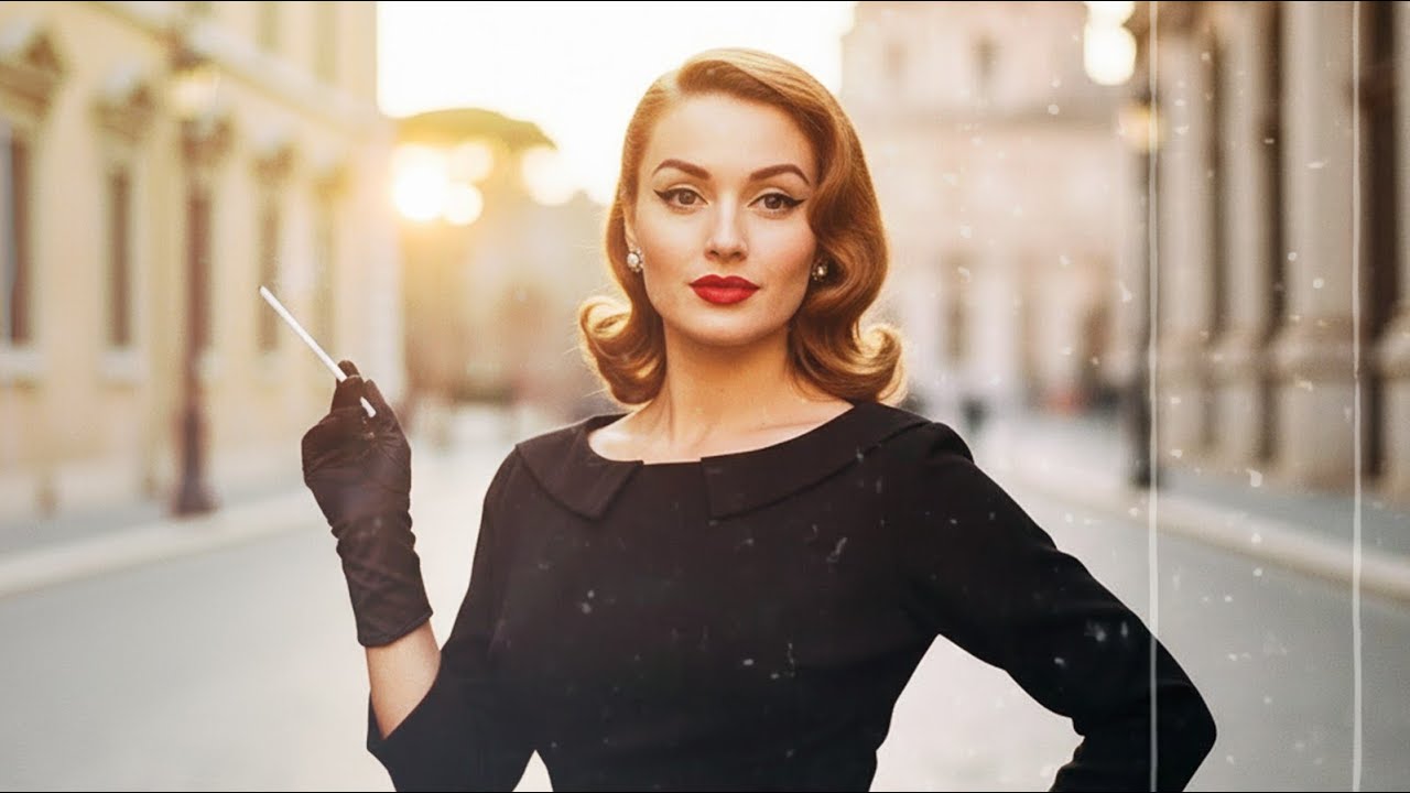 60s music set on a beautiful evening in Rome.