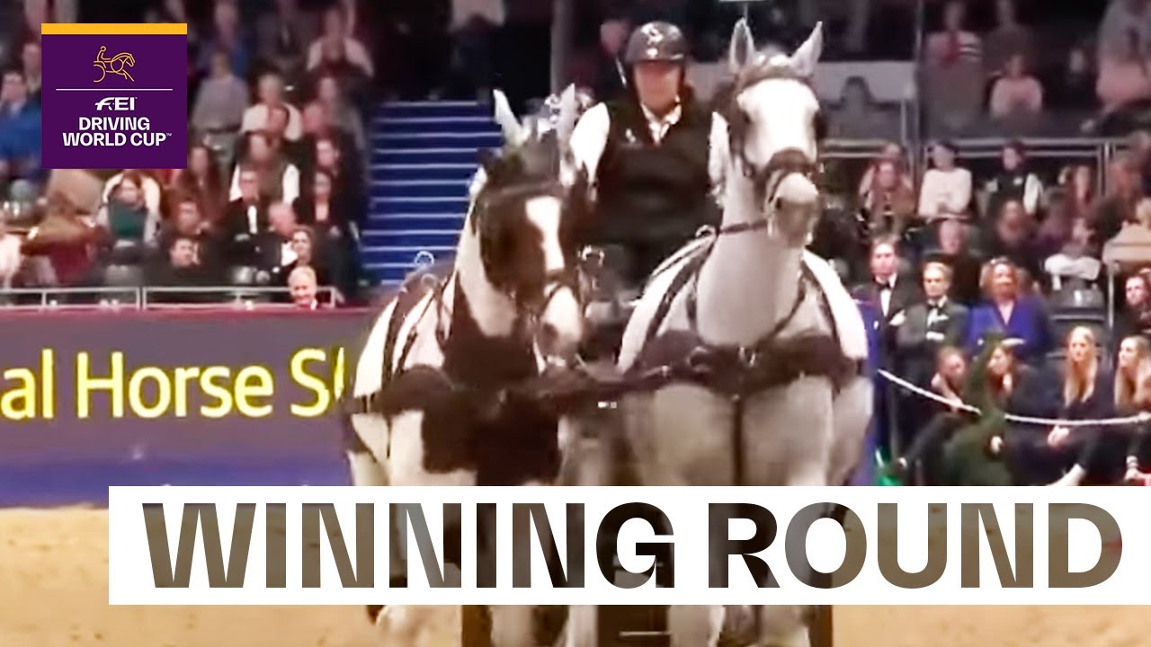 Blink and you'll miss them! 👀 |  FEI Driving World Cup™ London 2024