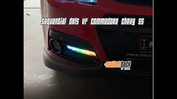 Sequential DRLs VF Commodore Chevy SS