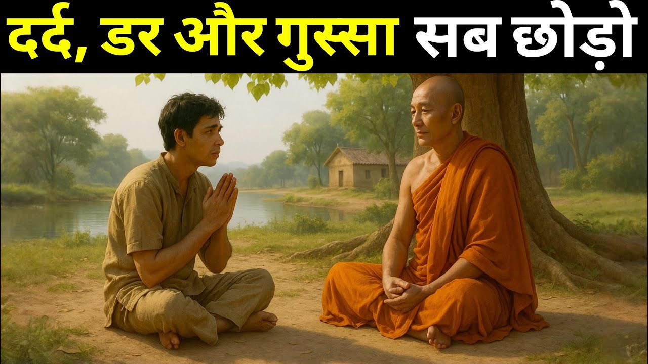 हर पल को जीना सीखो! Buddhist Story On Mindfulness|Monk's Story