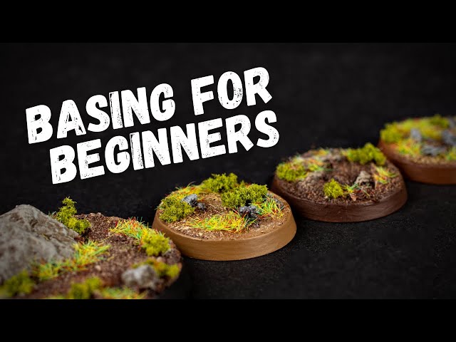 How to base miniatures: For Beginners 