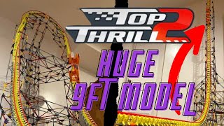 How I Built a Working Model of Top Thrill 2! Worlds First Model Swing Launch!