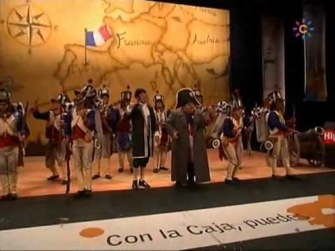 Chirigota "Napolen, Pepe Botella y vamono con ella...