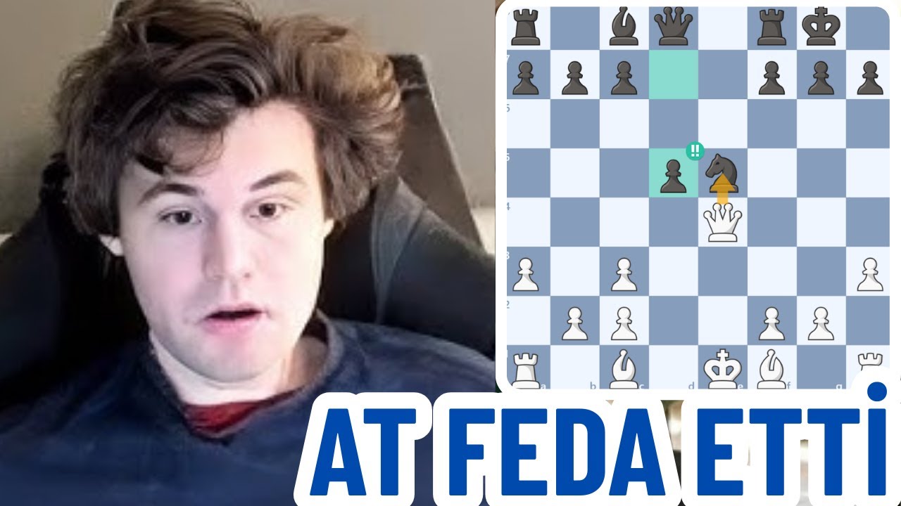 Magnus Carlsen AÇILIŞTA AT FEDA ETTİ, RAKİBİ DE ONA AT FEDA ETTİ!