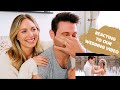 REACTING TO OUR WEDDING VIDEO FOR THE FIRST TIME *emotional reaction*