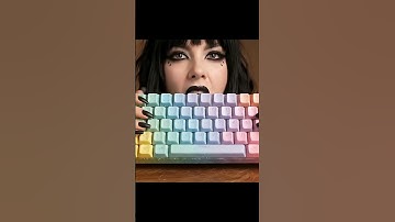 What’s Inside This CANDY Keyboard? #ai #asmr #asmrai #mukbang #satisfyingvideo #asmrsounds