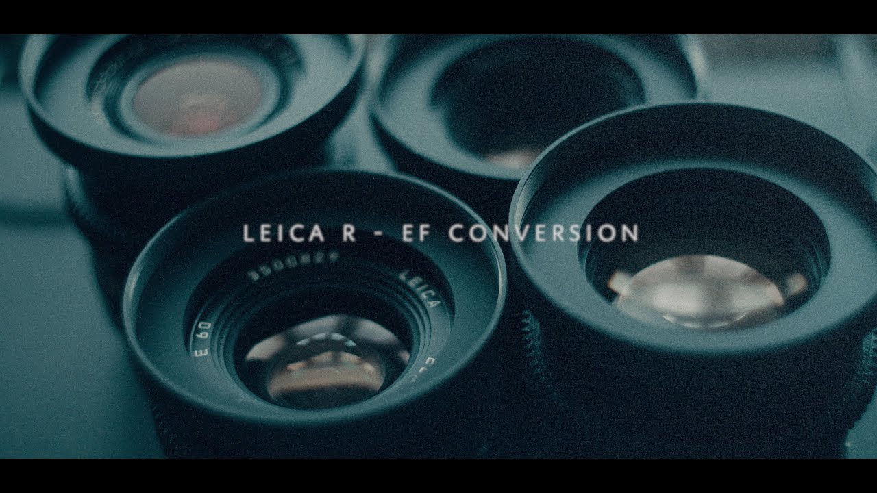 Leica R | EF Conversion | Simmod Lens - YouTube