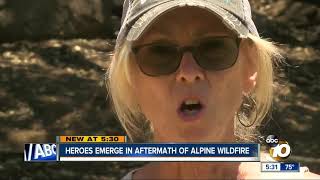Heroes Emerge In Aftermath Of Alpine Wildfire