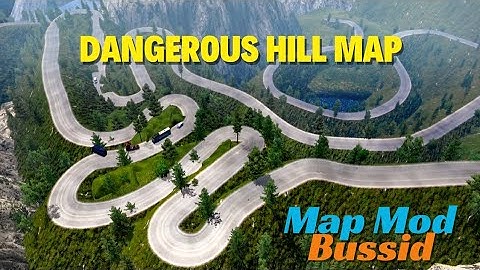 map mod for bus simulator indonesia | bussid hill map mod | avrogamerz