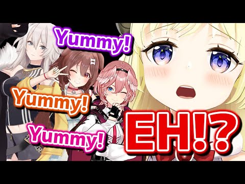Watame gets eaten just a minute after stream starts [Hololive Eng Sub]