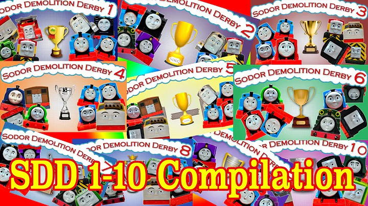 SDD 01 to 10  Sodor Demolition Derby  60 Minute Th...