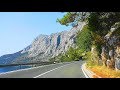 Makarska Riviera - panoramic road. Jadranska Magistrala