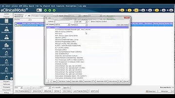 Creating Favorite Labs, Imaging, and Procedures in eClinicalWorks