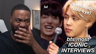 The Most ICONIC BTS Interviews EVER!