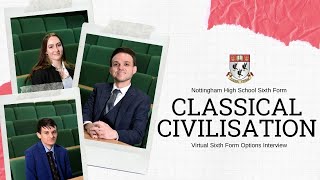 Nottingham High School l A Levels Options l Classical Civilisation