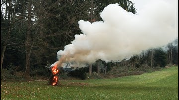 Survival: Making a Signalfire - Smoke Signals - 4K