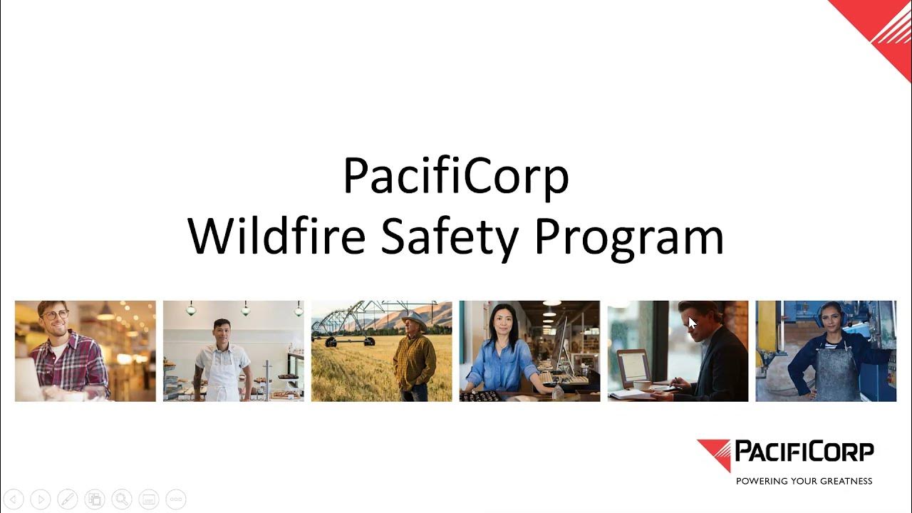 PacifiCorp Wildfire Plan Webinar 2021 YouTube