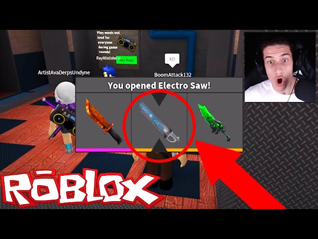 Best Knife Unboxing In Roblox Roblox Assassin Youtube - code for pizza knife assassin roblox