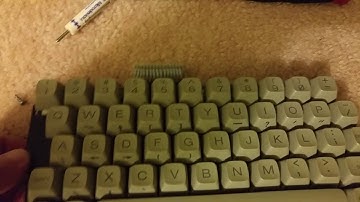 TI-99/4A mylar keyboard repair