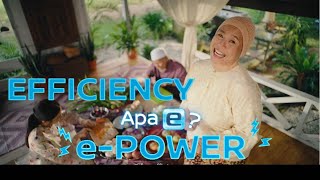 Apa-e? It’s e-POWER. It’s Efficient