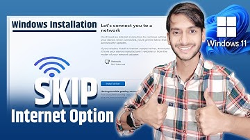 Bypass WiFi Setup in Windows 11 | Skip “Let’s Connect You to a Network” Screen (2025 Trick)