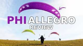 Phi ALLEGRO paraglider review