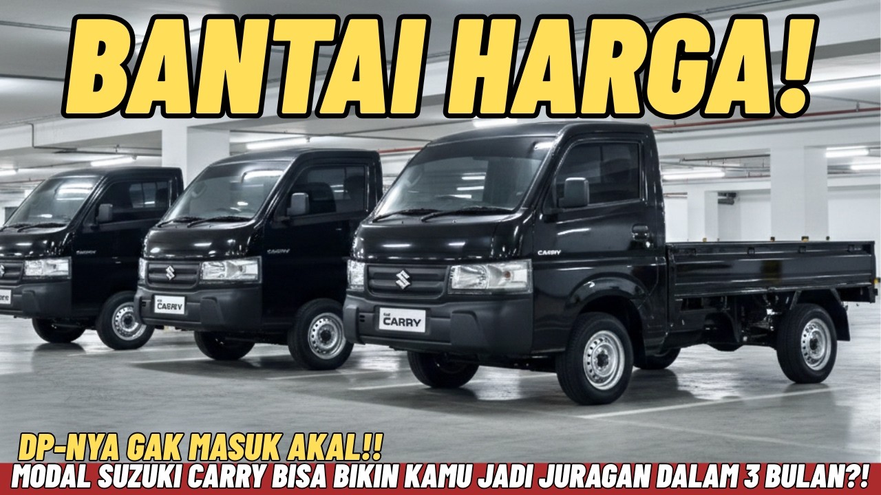 BANTAI HARGA SUZUKI CARRY PICKUP, DP-NYA LAGI GAK MASUK AKAL! BELI SEKARANG BISA UNTUNG BANYAK!!