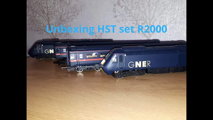 Unboxing Hornby R2000 GNER Intercity 125 HST train pack for Mangley Town OO gauge model railway