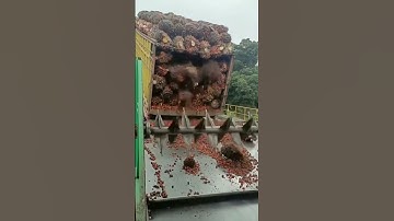 Machinery unloading process Good tools and machinery can increase work efficiency