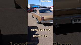 Seen it a few Times #fordtorino is #americanmusclecar #v8 #carshow #exhaust clip #exhaustsound #ford