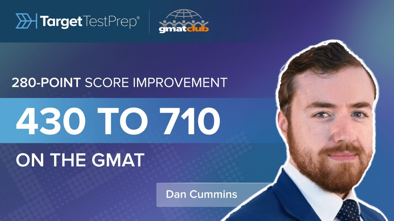 GMAT 430 to 710: 280-Point Score Improvement With #TargetTestPrep - YouTube