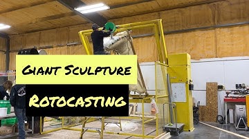 Large Scale Rotational Casting | Polyurethane Sculpture Making