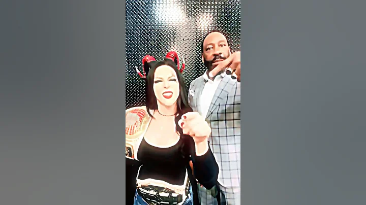 Stephanie Vaquer & Booker T Dance 🔥 #wwe