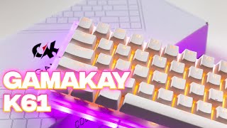 A Prebuilt Custom Keyboard AND Hot Swappable?! Gamakay K61 Unboxing, Review, & Sound Test